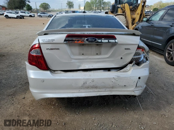 2011 Ford Fusion SEL with VIN 3FAHP0JA8BR158729, listed as a Copart auction lot 51606315 with 177,478 mi miles and Salvage Title. Bid and sale history available at carsss.com. Image 6.