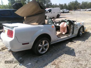 2007 Ford Mustang GT Deluxe with VIN 1ZVHT85H675258234, listed as a IAAI auction lot 42519184 with Not provided miles and . Bid and sale history available at DreamBid. Image 4.