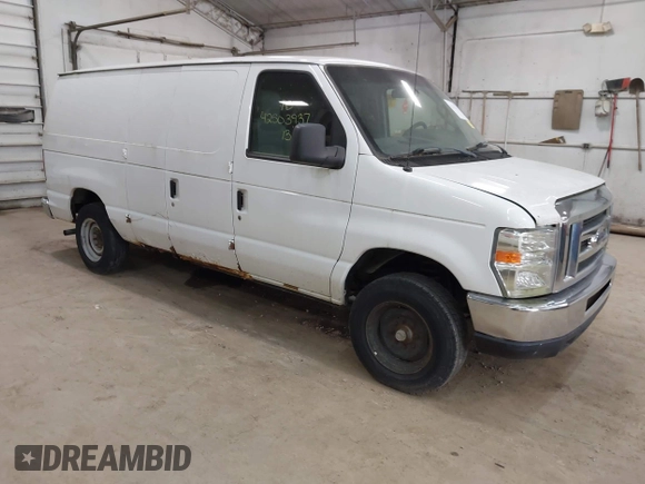 2013 Ford Econoline Cargo Commercial with VIN 1FTNE1EW6DDA04241, listed as a IAAI auction lot 42503937 with 167,333 mi miles and . Bid and sale history available at DreamBid. Image 1.