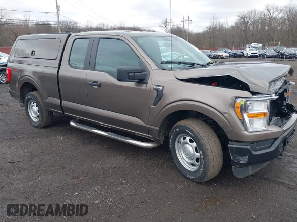 2021 Ford F-150 XL with VIN 1FTEX1EP6MKE04380, listed as a IAAI auction lot 41821270 with 41,353 mi miles and . Bid and sale history available at DreamBid. Image 1.