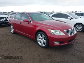 2010 Lexus LS 460 with VIN JTHBL5EF0A5101682, listed as a IAAI auction lot 41569236 with 172,444 mi miles. Bid and sale history available at carsss.com. Image 1.