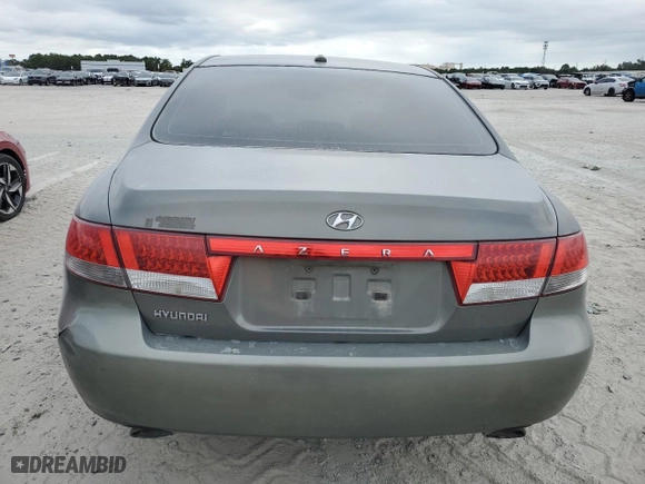 2007 Hyundai Azera GLS with VIN KMHFC46D47A211835, listed as a Copart auction lot 76190184 with 150,798 mi miles and Salvage Title. Bid and sale history available at carsss.com. Image 6.