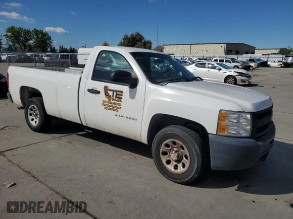 2013 Chevrolet Silverado 1500 Work Truck with VIN 1GCNCPEX4DZ273360, listed as a Copart auction lot 51602685 with 253,173 mi miles and Clean Title. Bid and sale history available at DreamBid. Image 4.