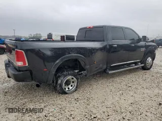 2017 Ram 3500 Longhorn with VIN 3C63RRKL2HG580350, listed as a Copart auction lot 43049205 with 202,678 mi miles and Salvage Title. Bid and sale history available at carsss.com. Image 3.