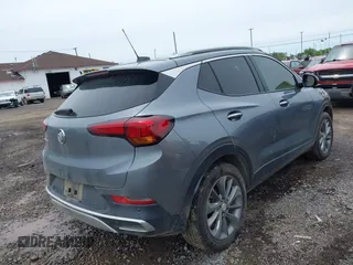 2022 Buick Encore GX Essence with VIN KL4MMGSL2NB024182, listed as a IAAI auction lot 42353157 with 19,670 mi miles and . Bid and sale history available at DreamBid. Image 4.