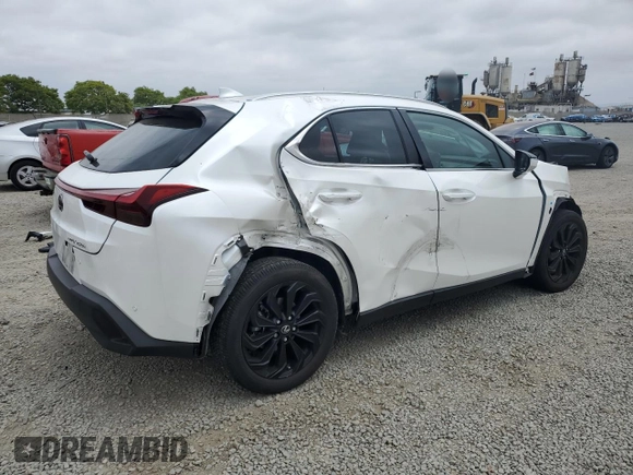2024 Lexus UX 250h Premium z VIN JTHP9JBH5R2076214, wystawiony jako Copart lot #58866385 z przebiegiem 17 221 mil mil oraz Szkoda całkowita • Salvage title. Historia ofert i sprzedaży dostępna na DreamBid. Obrazek 3.