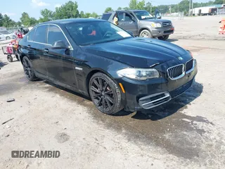 2014 BMW 5 Series 528i with VIN WBA5A5C55ED501972, listed as a IAAI auction lot 42789549 with 177,053 mi miles and . Bid and sale history available at DreamBid. Image 1.