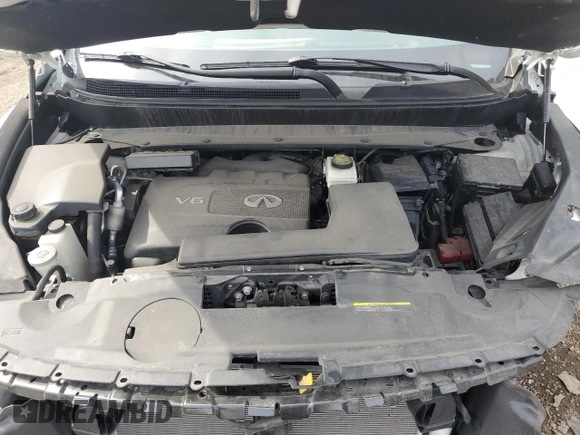 2020 Infiniti QX60 Signature Edition with VIN 5N1DL0MM2LC548361, listed as a Copart auction lot 56133795 with 27,806 mi miles and Salvage title. Bid and sale history available at DreamBid. Image 12.