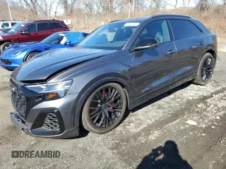2024 Audi SQ8 Premium Plus with VIN WA1AWBF17RD008918, listed as a Copart auction lot 51642285 with 14,211 mi miles and Salvage Title. Bid and sale history available at DreamBid. Image 1.