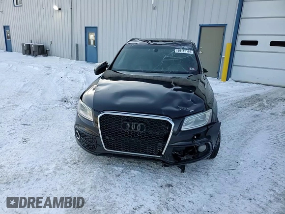 2014 Audi Q5 Premium Plus with VIN WA1DGAFPXEA032411, listed as a Copart auction lot 89115195 with 183,028 mi miles and Salvage Title. Bid and sale history available at carsss.com. Image 10.