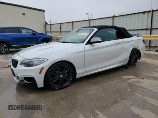 2016 BMW 2 Series M235i with VIN WBA1M1C59GV393903, listed as a Copart auction lot 78515724 with 0 mi miles and Salvage Title. Bid and sale history available at carsss.com. Image 1.
