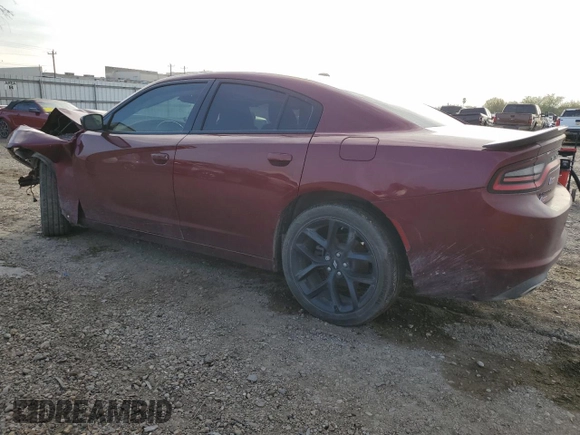 2019 Dodge Charger SXT with VIN 2C3CDXBG3KH734655, listed as a Copart auction lot 43331485 with 62,777 mi miles and Salvage Title. Bid and sale history available at DreamBid. Image 2.