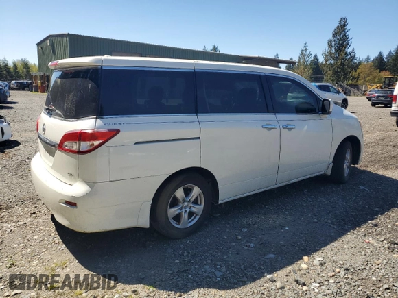 2013 Nissan Quest LE with VIN JN8AE2KP0D9061897, listed as a Copart auction lot 53755695 with 144,997 mi miles and Clean Title. Bid and sale history available at carsss.com. Image 3.