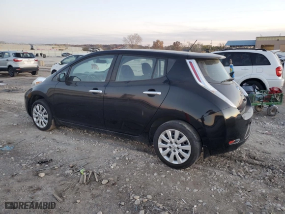 2015 Nissan LEAF SV with VIN 1N4AZ0CPXFC308227, listed as a Copart auction lot 80269994 with 86,341 mi miles and Clean Title. Bid and sale history available at carsss.com. Image 2.