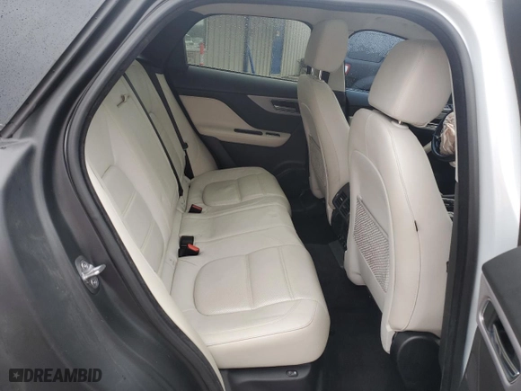 2017 Jaguar F-PACE 35t Prestige with VIN SADCK2BV0HA092653, listed as a Copart auction lot 85461724 with 141,777 mi miles and Salvage Title. Bid and sale history available at carsss.com. Image 11.