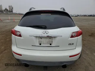 2004 Infiniti FX35 with VIN JNRAS08U64X107105, listed as a Copart auction lot 73532564 with 222,213 mi miles and Salvage Title. Bid and sale history available at carsss.com. Image 6.