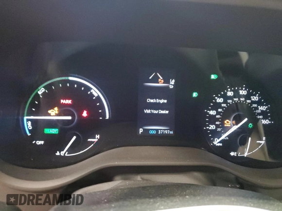2023 Toyota Sienna XLE with VIN 5TDYSKFC7PS077336, listed as a Copart auction lot 58847185 with 37,197 mi miles and Salvage title. Bid and sale history available at DreamBid. Image 9.