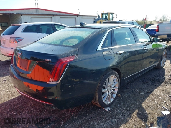 2017 Cadillac CT6 AWD with VIN 1G6KB5RS6HU124768, listed as a IAAI auction lot 41985931 with 119,606 mi miles and . Bid and sale history available at DreamBid. Image 4.