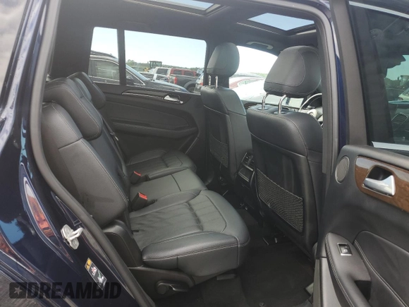 2017 Mercedes-Benz GLS 450 with VIN 4JGDF6EE6HA904783, listed as a Copart auction lot 57311545 with 100,160 mi miles and Salvage title. Bid and sale history available at DreamBid. Image 10.
