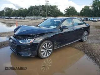 2023 Audi A4 Premium Plus z VIN WAUBBAF40PN023209, wystawiony jako Copart lot #58492185 z przebiegiem 19 896 mil mil oraz Szkoda całkowita • Salvage title. Historia ofert i sprzedaży dostępna na DreamBid. Obrazek 1.