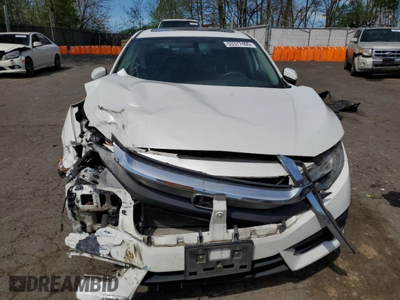2016 Honda Civic EX-L with VIN 19XFC1F79GE204714, listed as a Copart auction lot 53377405 with 122,309 mi miles and Salvage title. Bid and sale history available at DreamBid. Image 5.