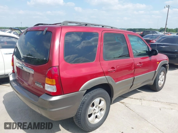 2001 Mazda Tribute LX with VIN 4F2YU09161KM19432, listed as a IAAI auction lot 42052870 with 162,911 mi miles and . Bid and sale history available at carsss.com. Image 4.