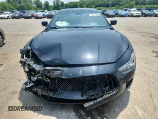2014 Maserati Ghibli S Q4 with VIN ZAM57RTA5E1122165, listed as a Copart auction lot 60257835 with Not provided miles and Salvage title. Bid and sale history available at DreamBid. Image 5.