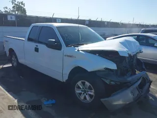 2011 Ford F-150 XL with VIN 1FTFX1EF3BFC28468, listed as a IAAI auction lot 41817055 with 128,359 mi miles. Bid and sale history available at carsss.com. Image 1.