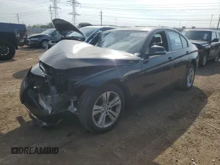 2016 BMW 3 Series 328i z VIN WBA8E9C59GK648075, wystawiony jako Copart lot #54156115 z przebiegiem 116 635 mil mil oraz Szkoda całkowita • Salvage title. Historia ofert i sprzedaży dostępna na DreamBid. Obrazek 1.