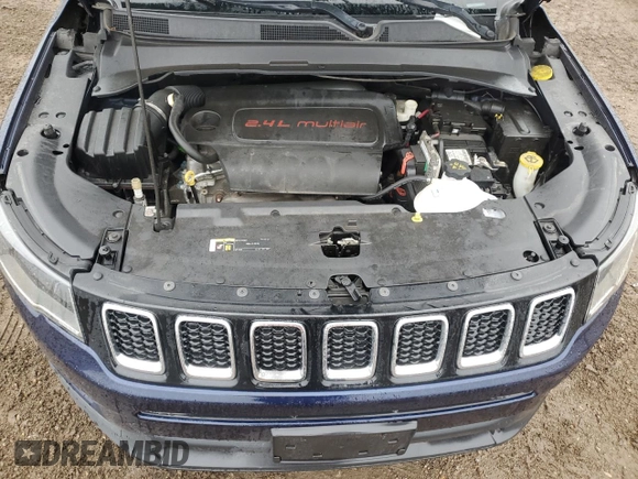 2018 Jeep Compass Latitude с VIN 3C4NJDBBXJT223594, выставлен на аукционе Copart как лот 55035855 с пробегом 92 074 миль миль и Списание • Salvage title. История ставок и продаж доступна на DreamBid. Изображение 11.