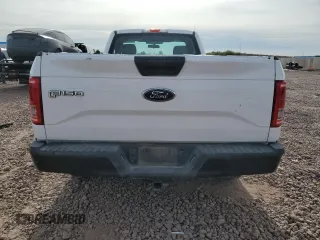 2016 Ford F-150 XL with VIN 1FTMF1CP7GKE62732, listed as a Copart auction lot 82826294 with 62,273 mi miles and Salvage Title. Bid and sale history available at carsss.com. Image 6.