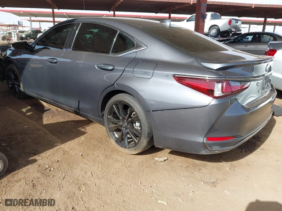 2023 Lexus ES with VIN 58ABA1C13PU028110, listed as a IAAI auction lot 41691624 with 28,108 mi miles. Bid and sale history available at carsss.com. Image 3.