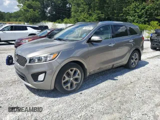 2016 Kia Sorento SX with VIN 5XYPKDA5XGG141561, listed as a Copart auction lot 64256535 with 112,098 mi miles and Clean title. Bid and sale history available at DreamBid. Image 1.