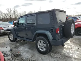 2018 Jeep Wrangler JK Unlimited Sport with VIN 1C4BJWDG1JL808941, listed as a Copart auction lot 87927545 with 239,963 mi miles and Salvage Title. Bid and sale history available at carsss.com. Image 2.