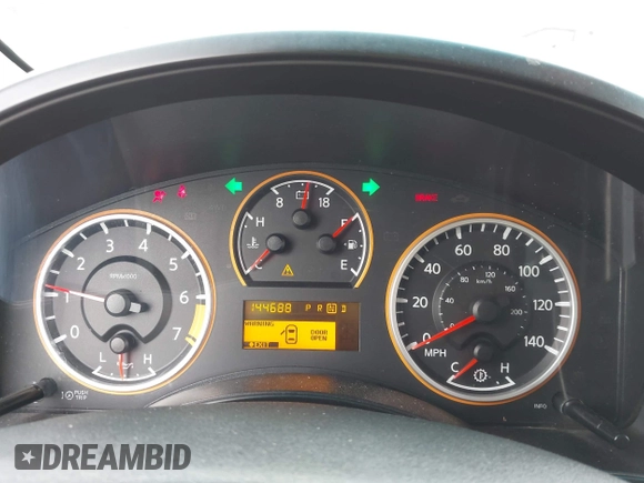 2011 Nissan Titan SV with VIN 1N6BA0ED7BN300803, listed as a IAAI auction lot 41931650 with 144,688 mi miles and . Bid and sale history available at DreamBid. Image 7.