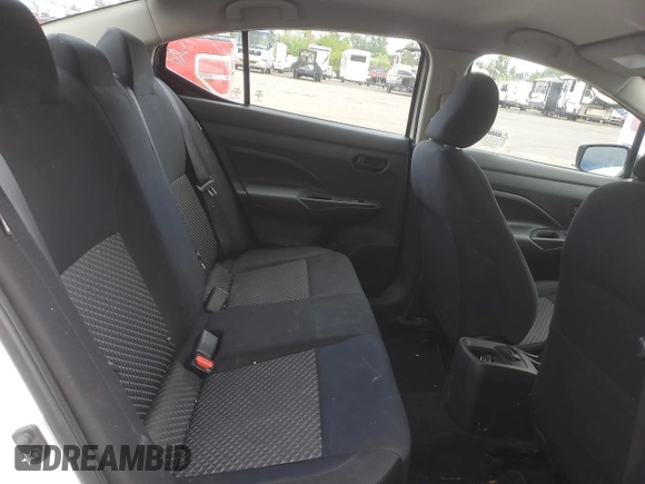 2023 Nissan Versa S with VIN 3N1CN8DV3PL834024, listed as a Copart auction lot 56683345 with 87,658 mi miles and Salvage title. Bid and sale history available at DreamBid. Image 10.
