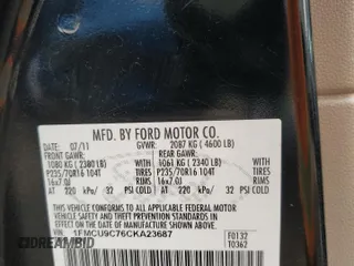 2012 Ford Escape XLS с VIN 1FMCU9C76CKA23687, выставлен на аукционе Copart как лот 55811985 с пробегом 147 845 миль миль и Списание • Salvage title. История ставок и продаж доступна на DreamBid. Изображение 13.