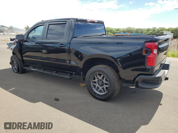 2021 Chevrolet Silverado 1500 LT Trail Boss with VIN 3GCPYFEDXMG455395, listed as a Copart auction lot 59181684 with 31,123 mi miles and Salvage Title. Bid and sale history available at DreamBid. Image 2.