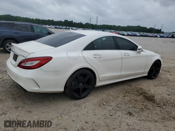 2016 Mercedes-Benz CLS 400 z VIN WDDLJ6FB8GA176407, wystawiony jako Copart lot #57397725 z przebiegiem 94 338 mil mil oraz Szkoda całkowita • Salvage title. Historia ofert i sprzedaży dostępna na DreamBid. Obrazek 3.