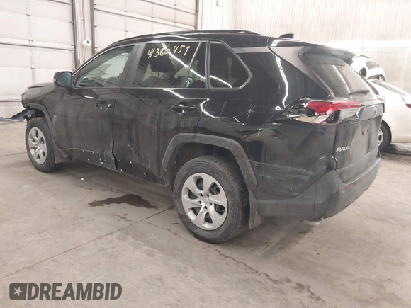 2021 Toyota RAV4 LE with VIN 2T3G1RFV6MC171289, listed as a IAAI auction lot 41380459 with 42,220 mi miles. Bid and sale history available at carsss.com. Image 3.