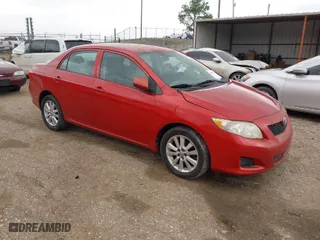 2010 Toyota Corolla with VIN 2T1BU4EE6AC270107, listed as a IAAI auction lot 41822278 with 108,897 mi miles. Bid and sale history available at carsss.com. Image 1.