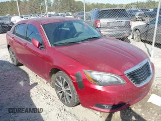 2011 Chrysler 200 S with VIN 1C3BC8FG7BN567593, listed as a IAAI auction lot 41886445 with 240,799 mi miles. Bid and sale history available at carsss.com. Image 1.