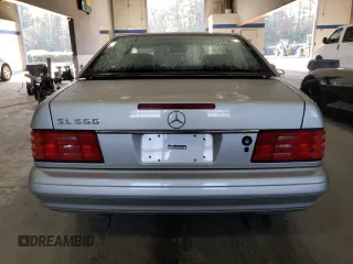 1997 Mercedes-Benz SL-Class with VIN WDBFA67F1VF145426, listed as a Copart auction lot 81231524 with 125,924 mi miles and Clean Title. Bid and sale history available at carsss.com. Image 6.