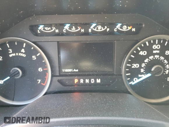 2018 Ford F-150 XL with VIN 1FTEX1C58JFC22654, listed as a Copart auction lot 47610705 with 118,361 mi miles and Salvage Title. Bid and sale history available at carsss.com. Image 9.