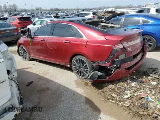 2016 Lincoln MKZ z VIN 3LN6L2J91GR627452, wystawiony jako Copart lot #46480394 z przebiegiem 107 325 mil mil oraz Czysty tytuł • Clean title. Historia ofert i sprzedaży dostępna na DreamBid. Obrazek 2.