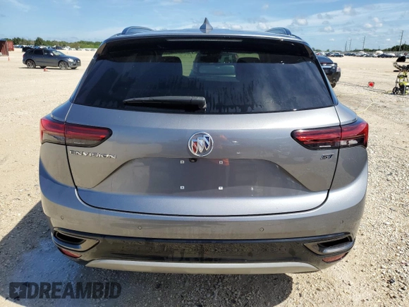 2022 Buick Envision Preferred with VIN LRBAZLR49ND020277, listed as a Copart auction lot 69142684 with 47,106 mi miles and Non Repairable. Bid and sale history available at DreamBid. Image 6.