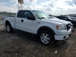 2007 Ford F-150 XLT with VIN 1FTPX14V47FA44659, listed as a Copart auction lot 59054065 with 129,453 mi miles and Salvage title. Bid and sale history available at DreamBid. Image 4.