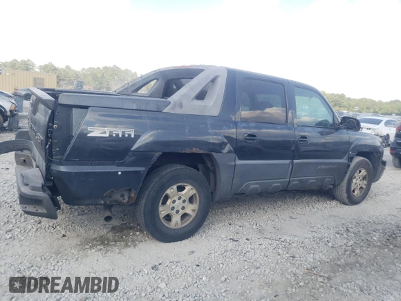 2003 Chevrolet Avalanche with VIN 3GNEC13T63G136293, listed as a Copart auction lot 71774734 with 0 mi miles and Non Repairable. Bid and sale history available at carsss.com. Image 3.