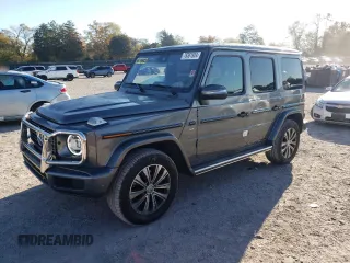 2020 Mercedes-Benz G 550 with VIN W1NYC6BJ1LX359560, listed as a Copart auction lot 76581924 with 32,932 mi miles and Salvage Title. Bid and sale history available at DreamBid. Image 1.