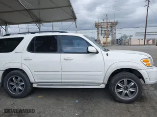 2001 Toyota Sequoia Limited with VIN 5TDZT38A41S046720, listed as a IAAI auction lot 41906594 with 278,262 mi miles. Bid and sale history available at carsss.com. Image 13.